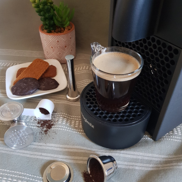 TwoPod for Nespresso® - Capsules de café rechargeables en acier inoxyd