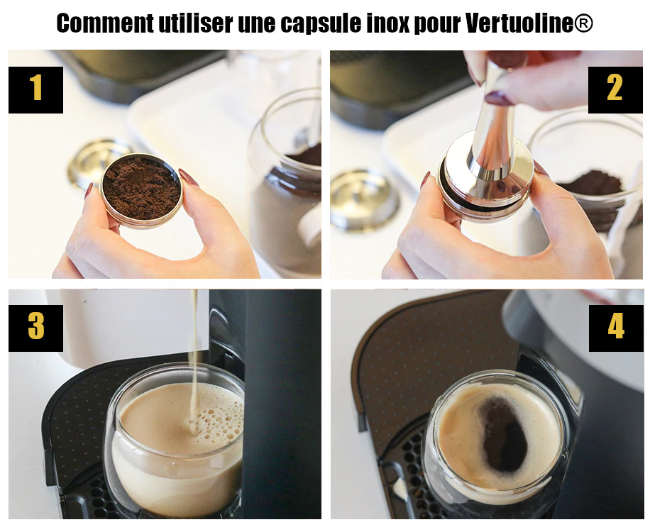Mode d'emploi capsule café