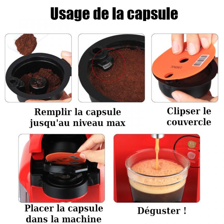 Capsule Café rechargeable Tassimo® Compatible CAPSULE POD