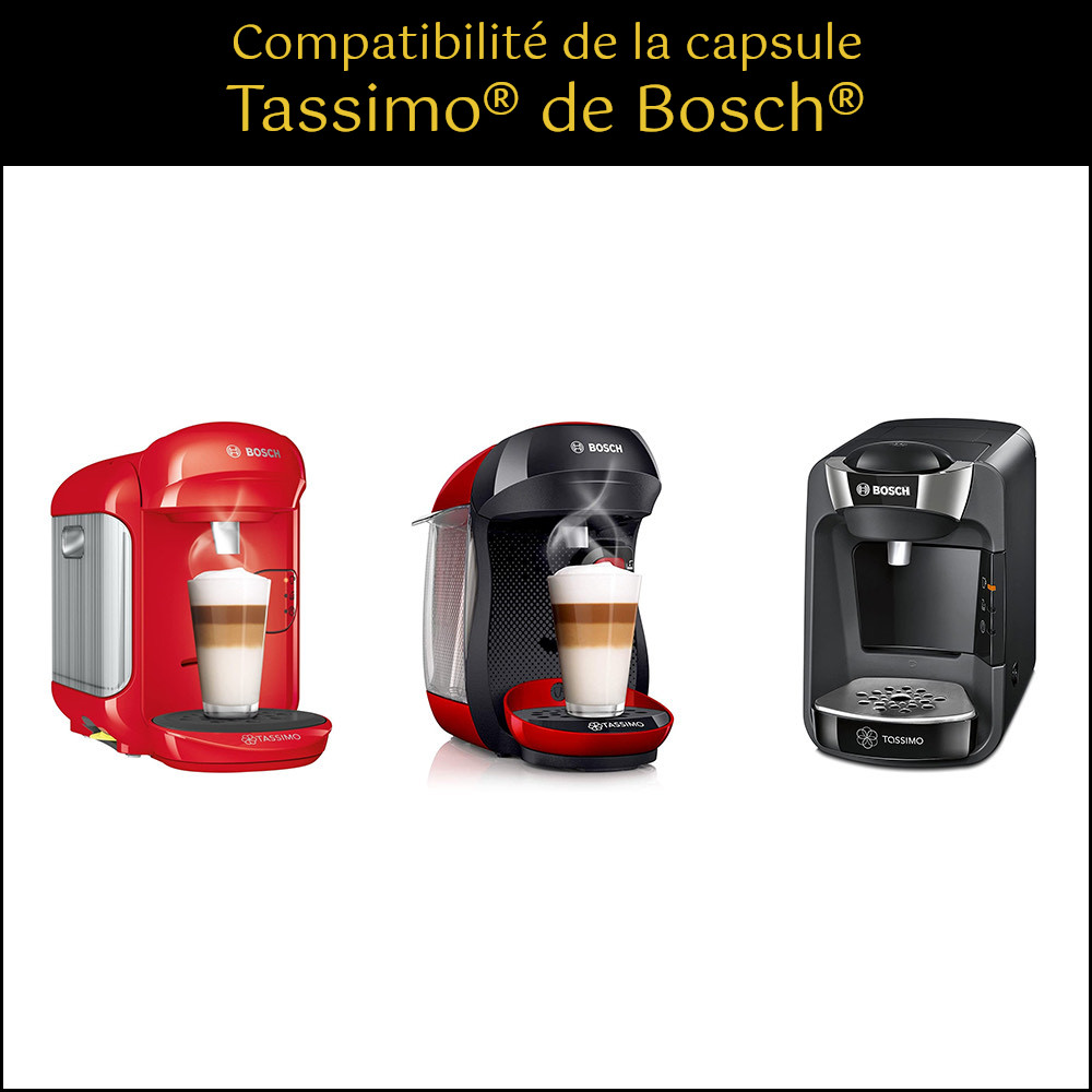 Café capsules compatibles Tassimo Illy x10 sur