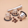 Capsule café inox pour Nespresso®